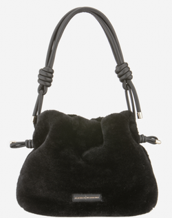 Faux Fur Slouch Bag