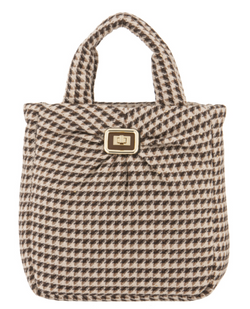 Houndstooth Handbag