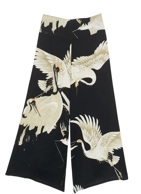 Stork Black Palazzo Pants