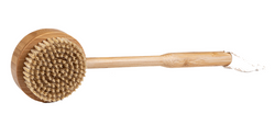 Bamboo Long-Handle Bath Brush