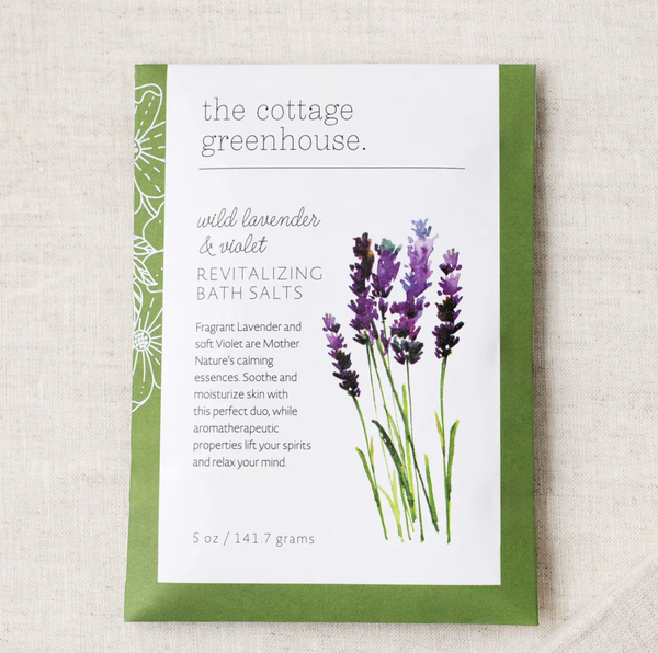 Wild Lavender & Violet Bath Salts