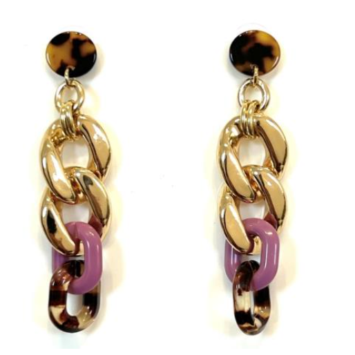 Gold Chain Earrings