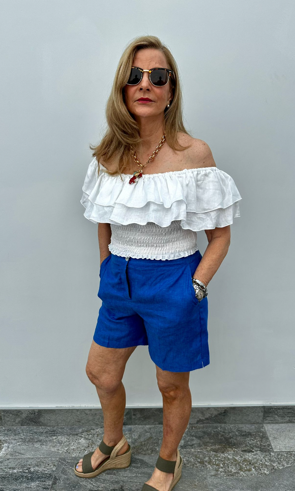 Sandra Linen Shorts