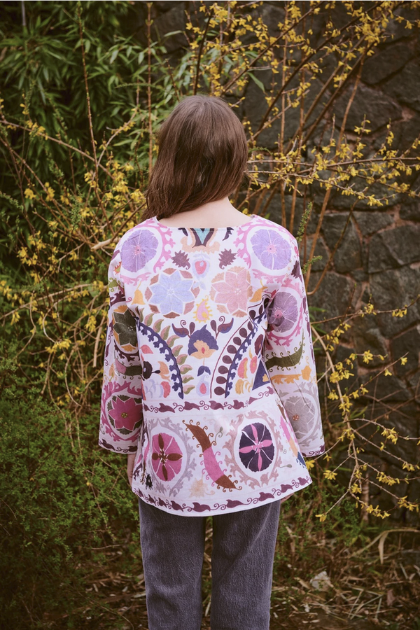 Susani Pink Smock Top