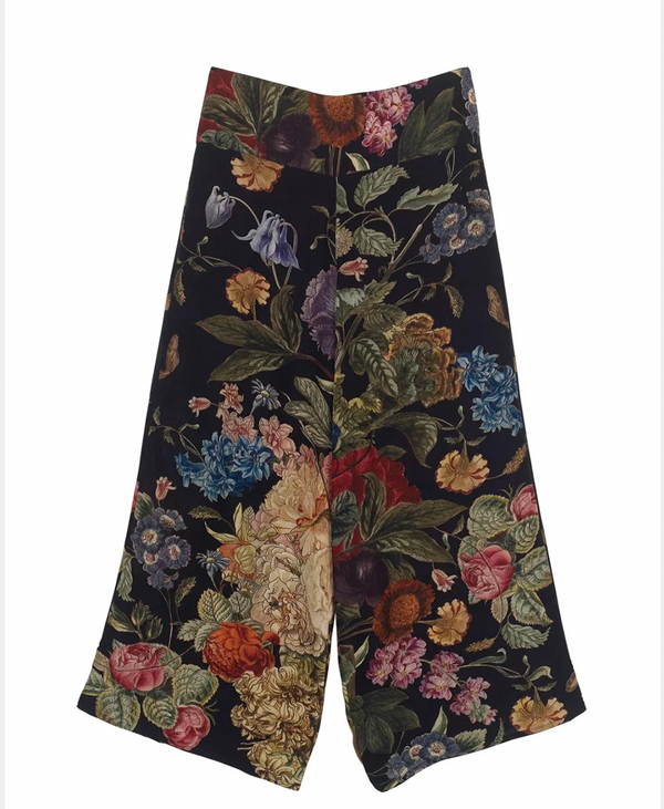 Primula Black Crepe Palazzo Pants