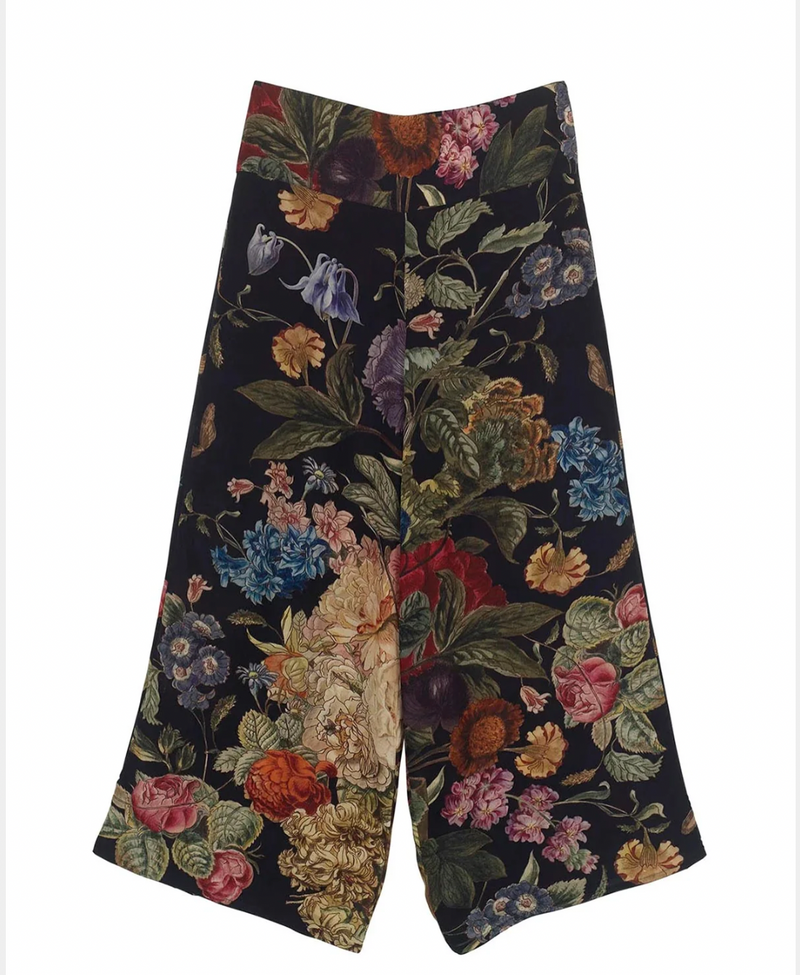 Primula Black Crepe Palazzo Pants