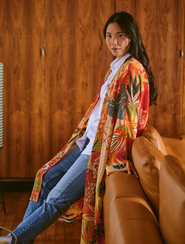 Fans Scarlet Grande Kimono