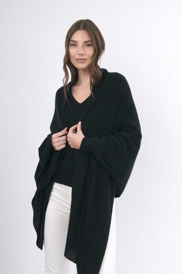 Sustainably Sourced Cashmere Travel Wrap