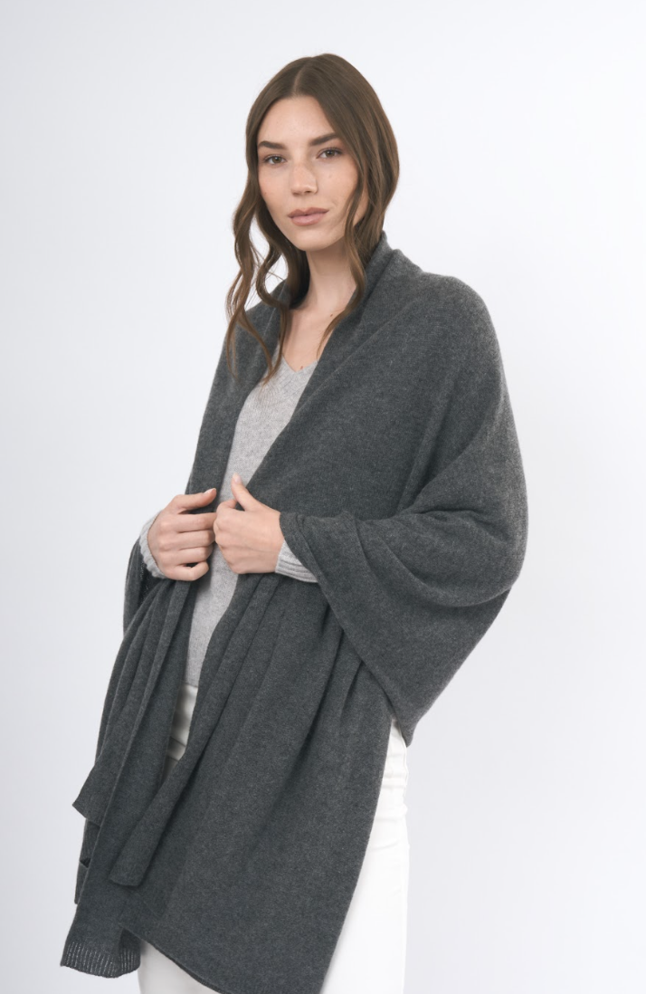 Sustainably Sourced Cashmere Travel Wrap