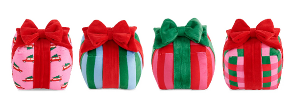 Shiraleah Assorted Set of 8 Patterns Gift Box Pillows, sold separately
