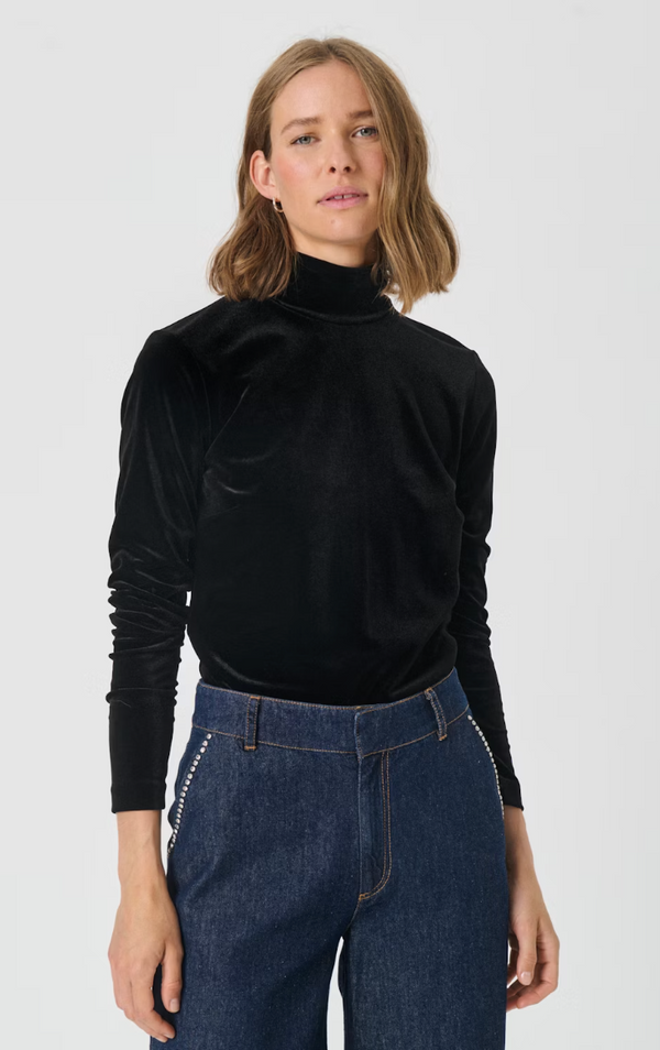 MonePW Velvet Pullover