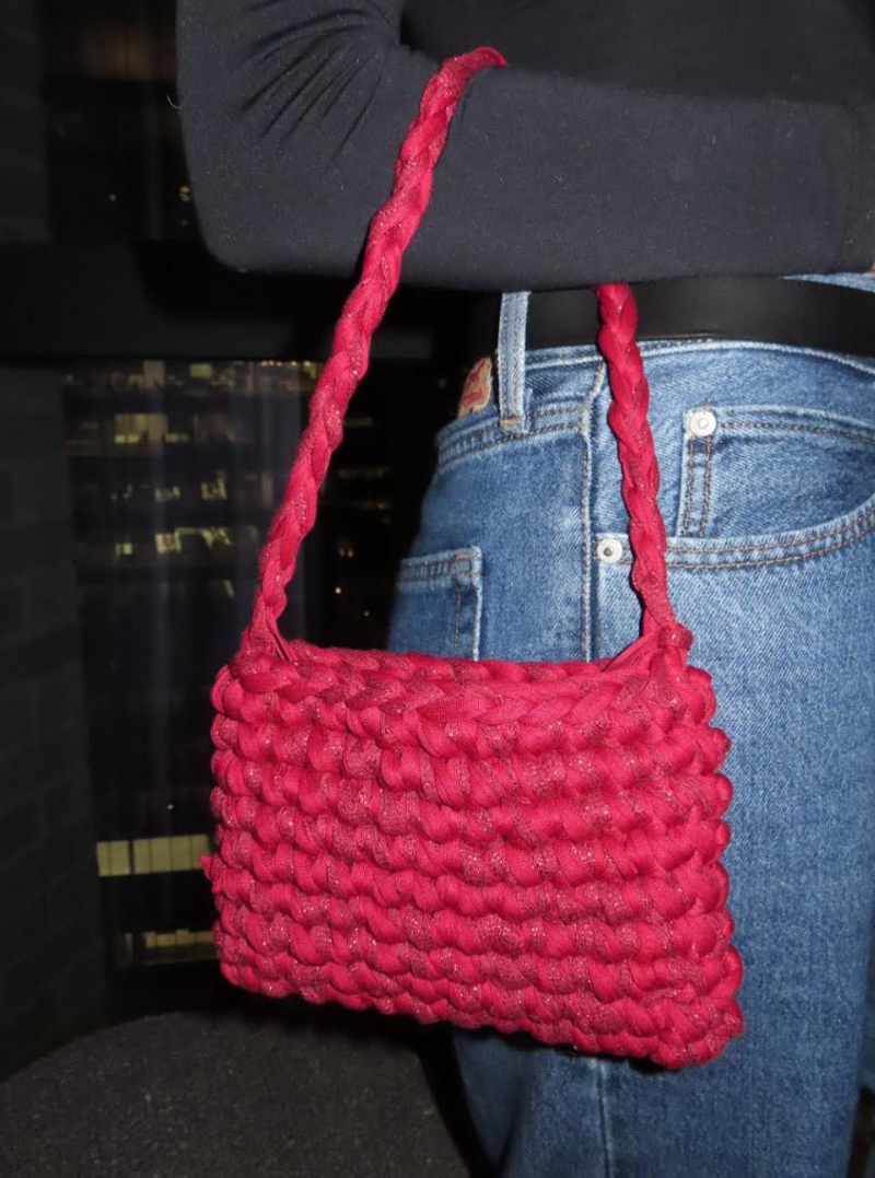 Elegant Crochet Purse by Abby