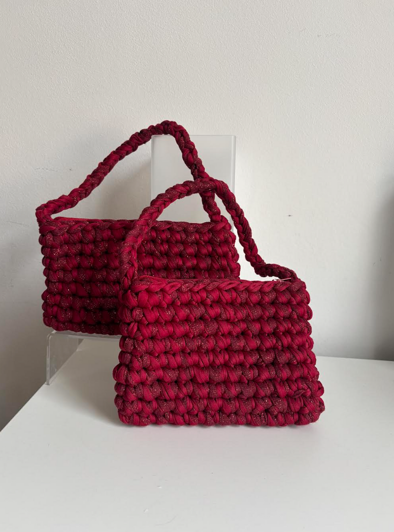 Elegant Crochet Purse by Abby