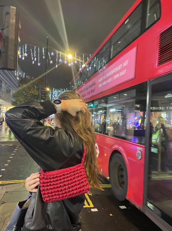 Elegant Crochet Purse by Abby