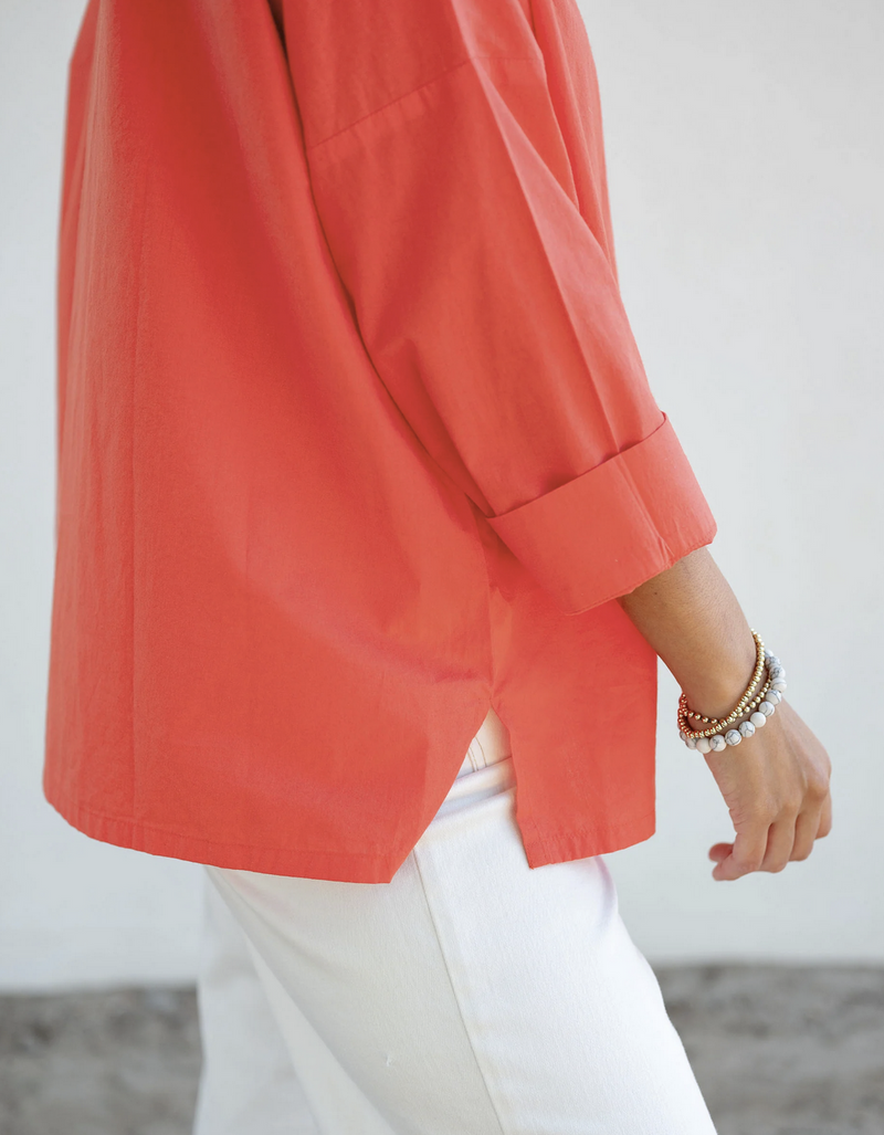 Emerson Pop Up Collar Top
