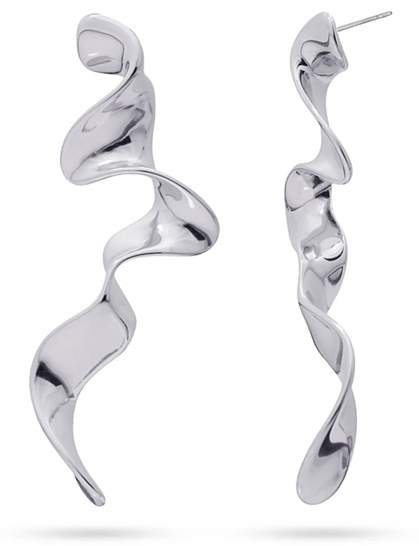 Waves Long Earrings