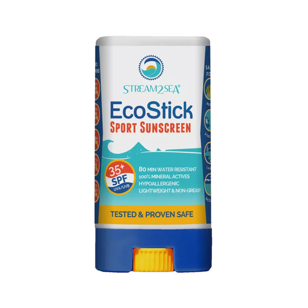 Reef Safe Mineral Stick Sunscreen For Face and Body SPF 35+ EcoStick Sunscreen Sport