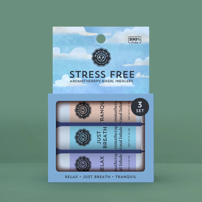 Stress Free Set Of 3 Nasal Inhalers