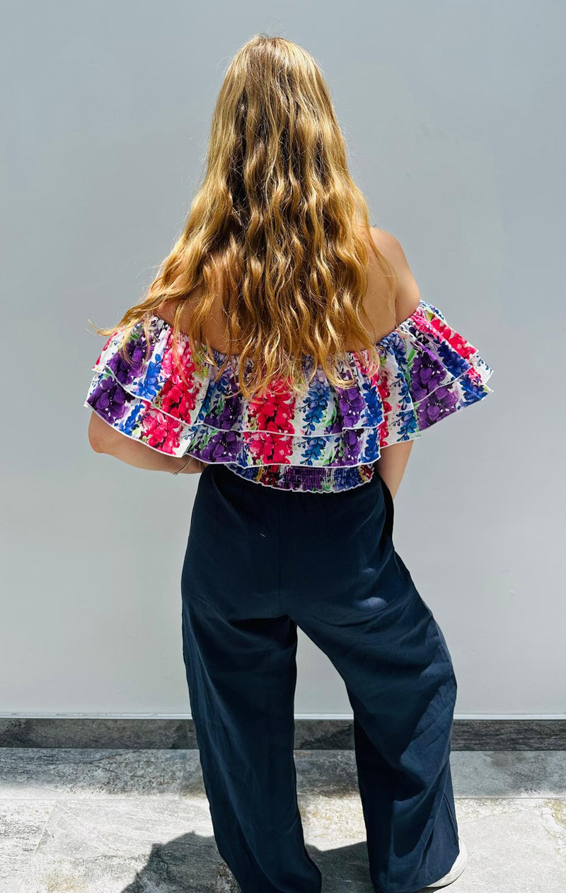 Luna Linen Top