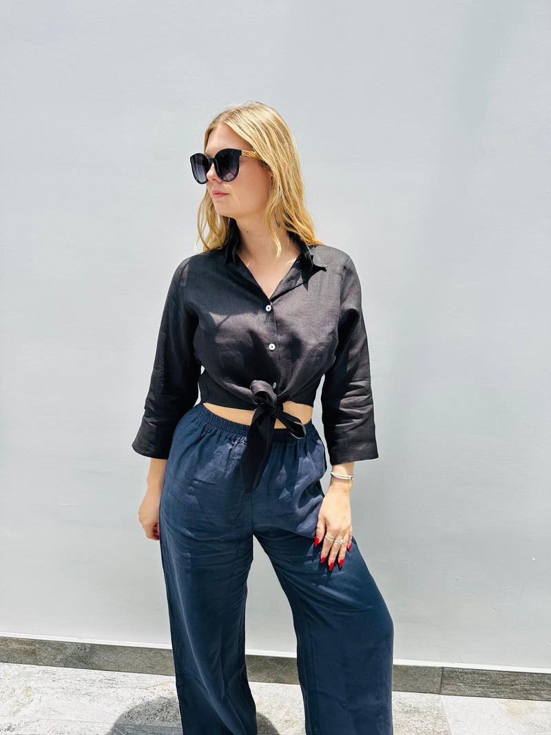 Cam Donna Positano Linen Shirt