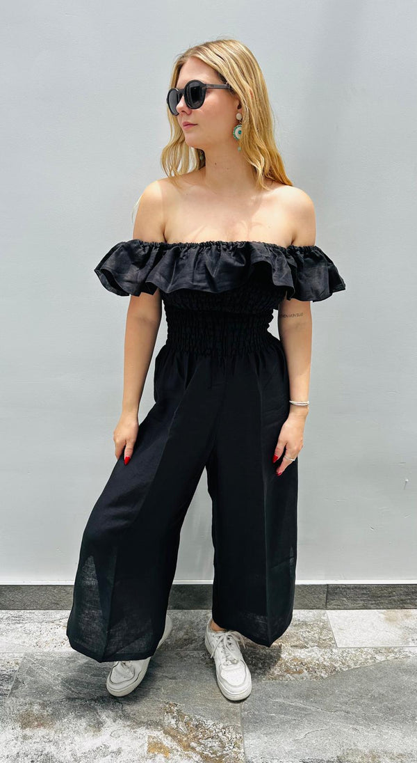 Tuta Matilde Linen Jumpsuit