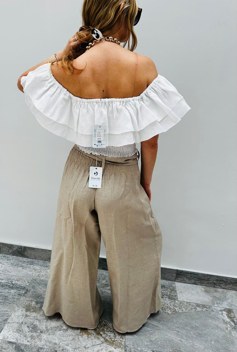 Luna Linen Top