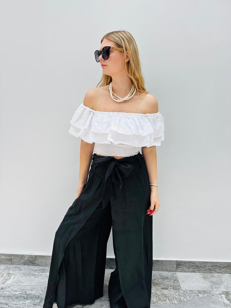 Luna Linen Top