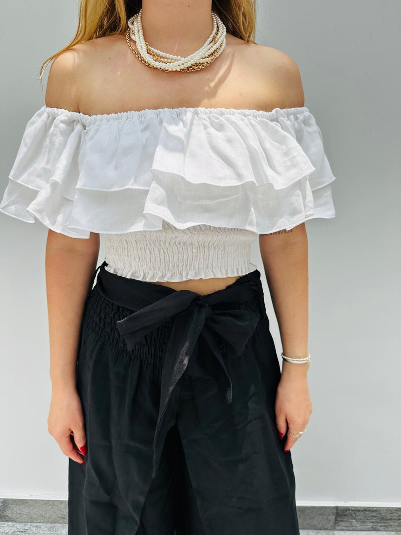 Luna Linen Top