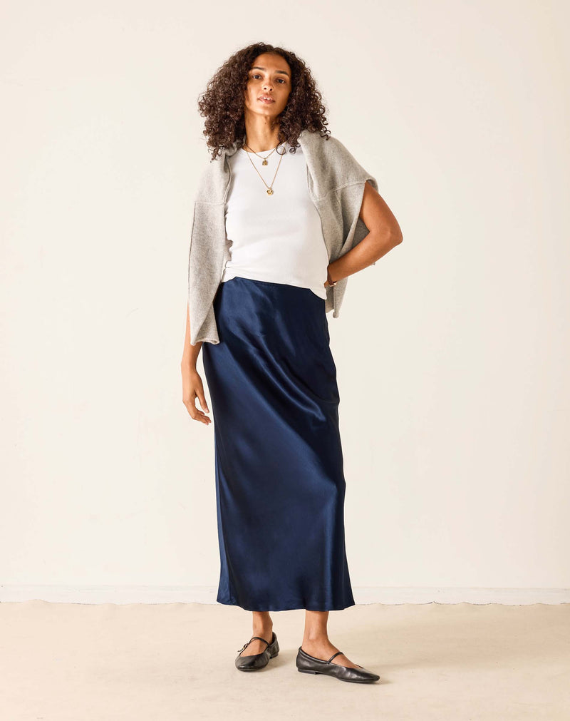 Arles Satin Skirt