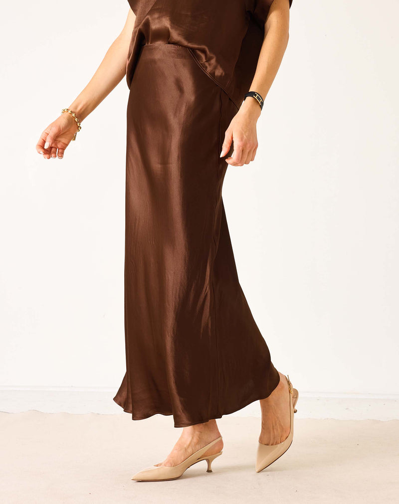 Arles Satin Skirt