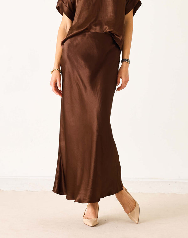 Arles Satin Skirt