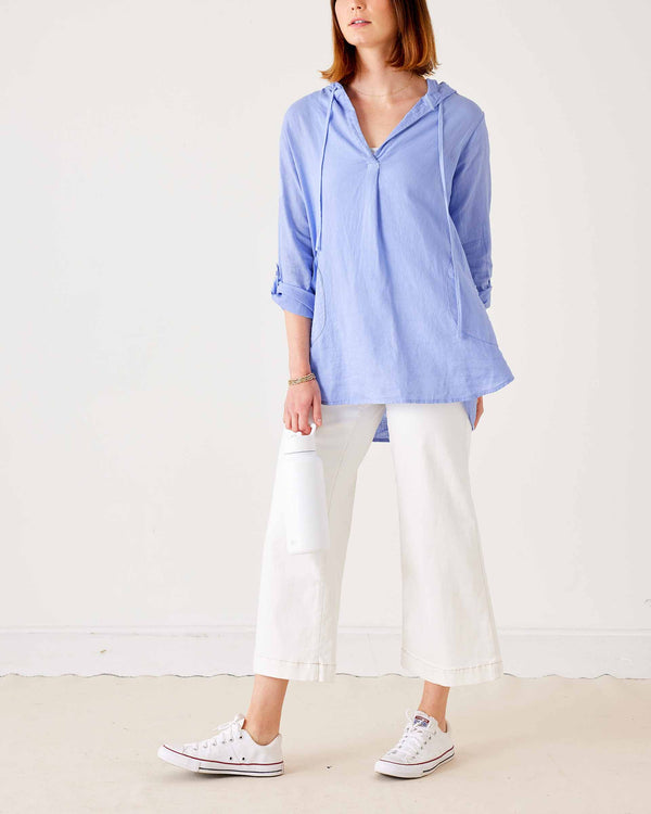 Hermosa Linen Hoodie Tunic