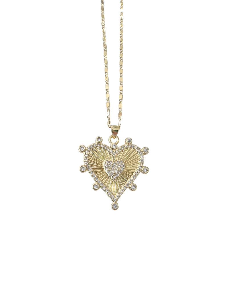 Carter Heart  Necklace