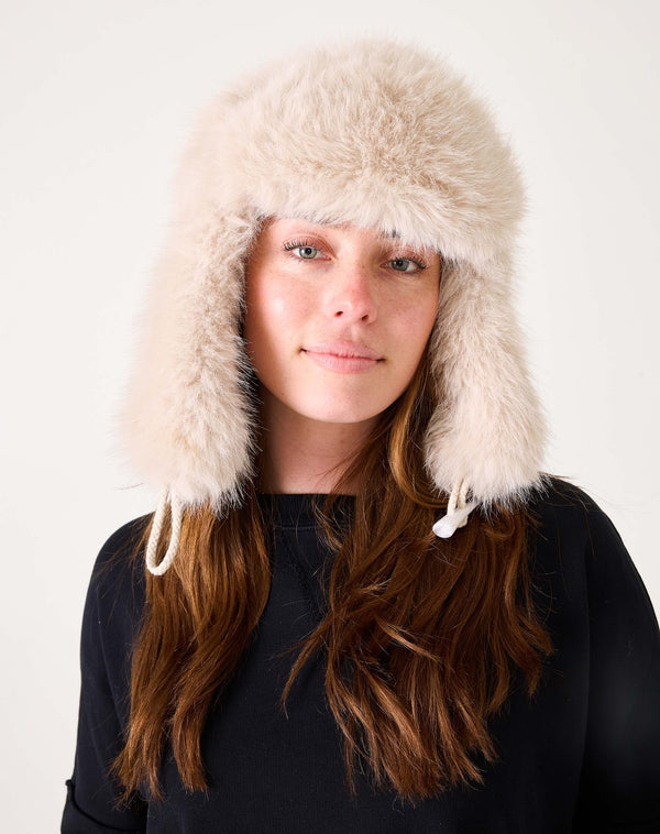 Cozy Cabin Faux Fur Hat