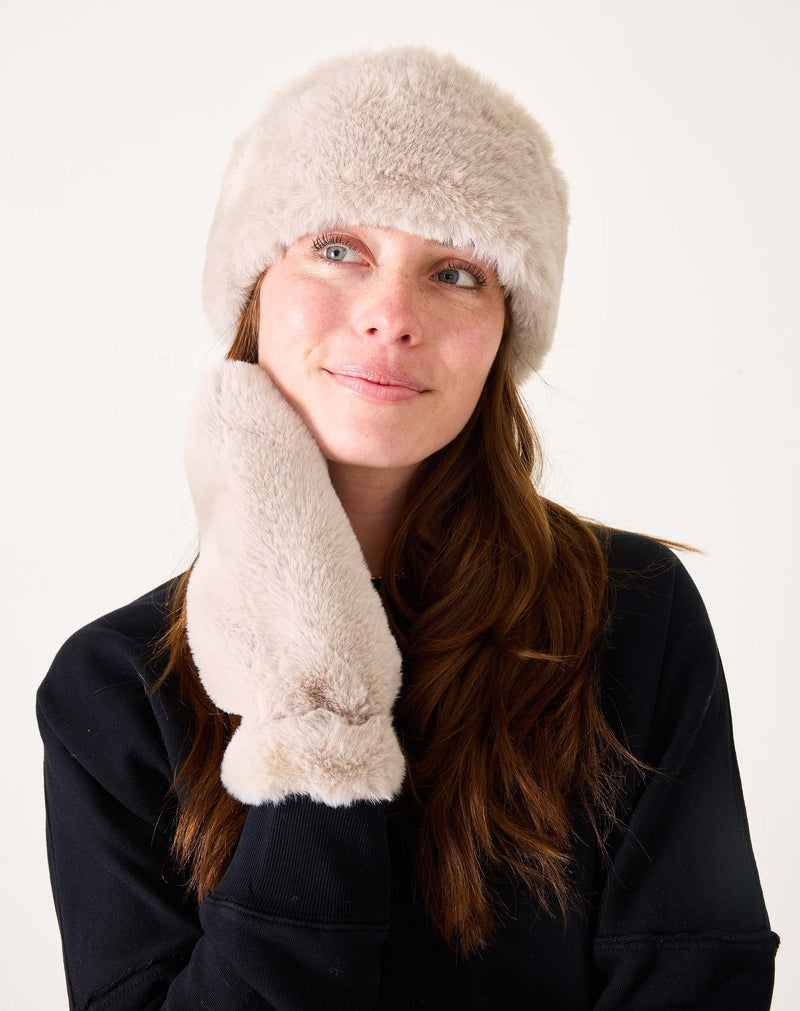 Cozy Cabin Faux Fur Headband Added to Wish