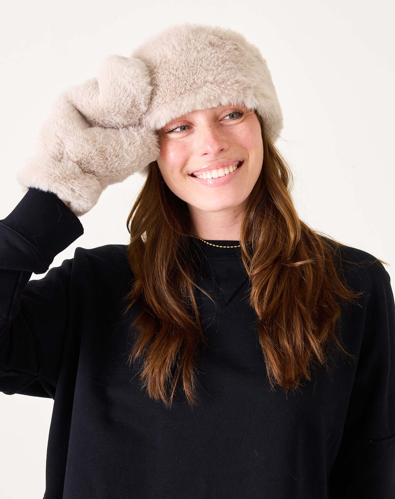 Cozy Cabin Faux Fur Headband Added to Wish