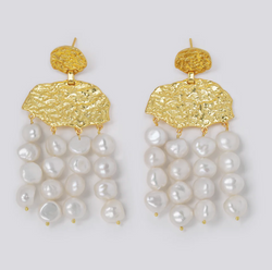 Felini Baroque Pearl Earrings