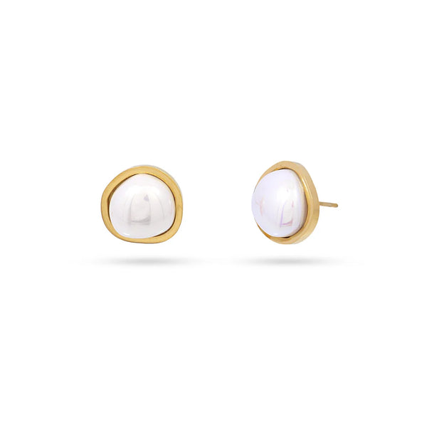 Aqua Luster Earrings