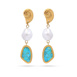Aqua Reef Earrings