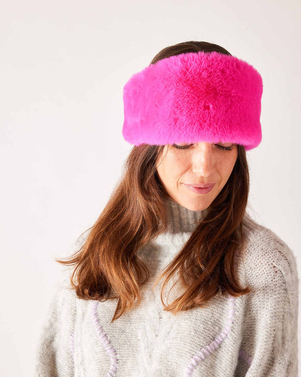 Cozy Cabin Faux Fur Headband Added to Wish