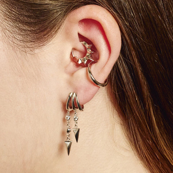 Rebel Daith Hoop Single Earring