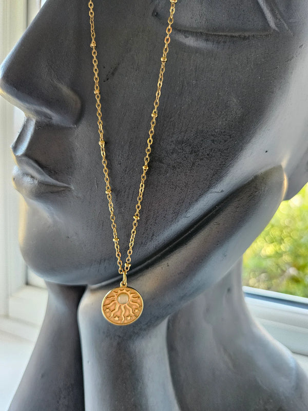 Rose Quartz Pendant Necklace