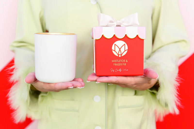 Mistletoe and Fraser Fir Candle