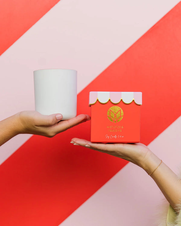 Mistletoe and Fraser Fir Candle