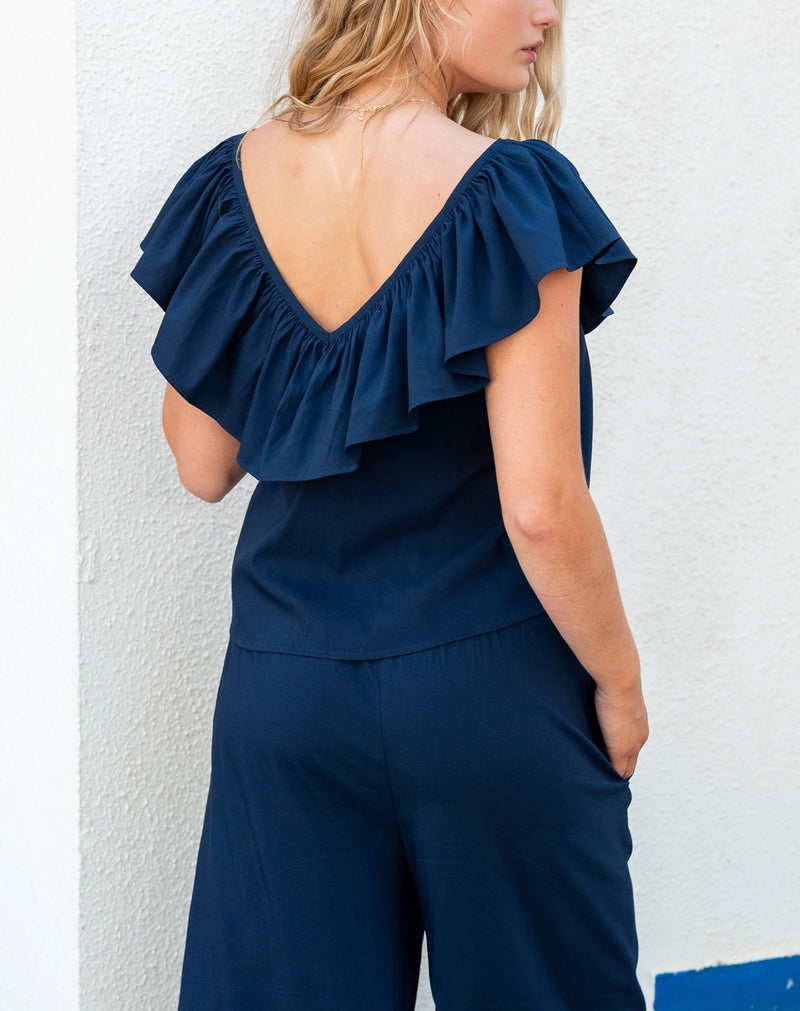 Veranda Ruffle Top
