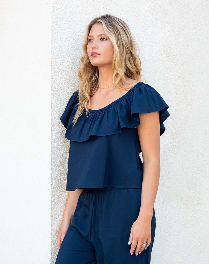 Veranda Ruffle Top