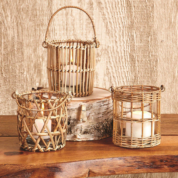 Hand Crafted Woven Lantern