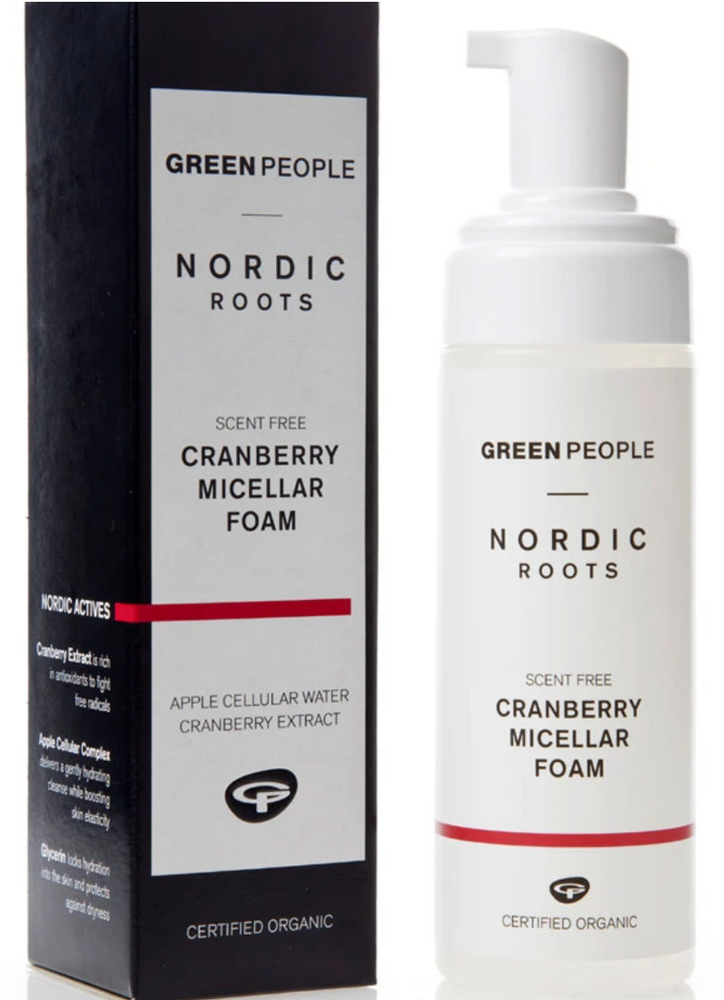 Nordic Roots Cranberry Micellar Foaming Face Wash