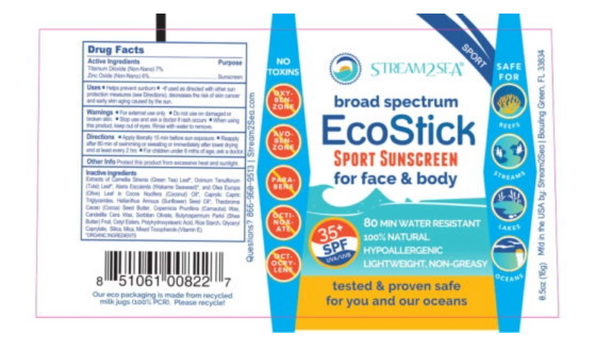 Eco Stick Sunscreen Sport