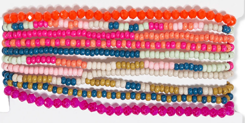 Assorted Handmade Beaded Bracelets